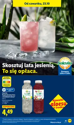 Lidl - gazetka promocyjna Oferta od czwartku od czwartku 23.10 do soboty 25.10 - strona 53 Lidl - gazetka promocyjna Oferta od czwartku od czwartku 23.10 do soboty 25.10 - strona 53