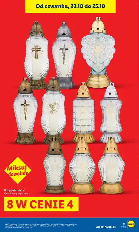 Lidl - gazetka promocyjna Oferta od czwartku od czwartku 23.10 do soboty 25.10 - strona 9