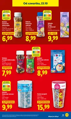 Lidl - gazetka promocyjna Oferta od czwartku od czwartku 23.10 do soboty 25.10 - strona 57 Lidl - gazetka promocyjna Oferta od czwartku od czwartku 23.10 do soboty 25.10 - strona 57