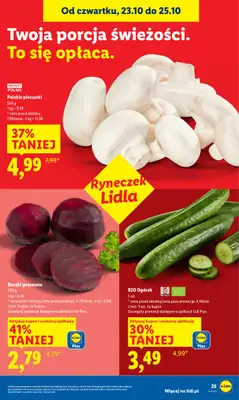 Lidl - gazetka promocyjna Oferta od czwartku od czwartku 23.10 do soboty 25.10 - strona 31 Lidl - gazetka promocyjna Oferta od czwartku od czwartku 23.10 do soboty 25.10 - strona 31
