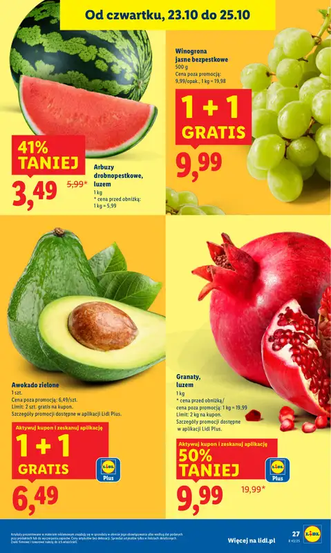 Lidl - gazetka promocyjna Oferta od czwartku od czwartku 23.10 do soboty 25.10 - strona 33