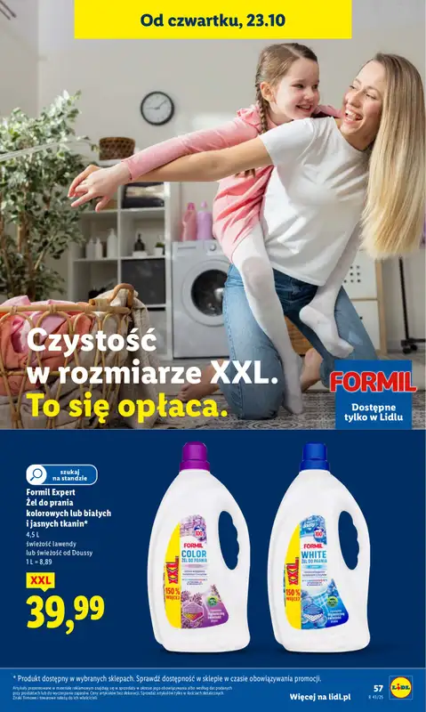 Lidl - gazetka promocyjna Oferta od czwartku od czwartku 23.10 do soboty 25.10 - strona 65