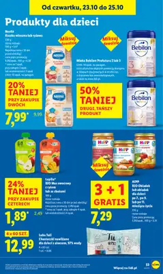 Lidl - gazetka promocyjna Oferta od czwartku od czwartku 23.10 do soboty 25.10 - strona 61 Lidl - gazetka promocyjna Oferta od czwartku od czwartku 23.10 do soboty 25.10 - strona 61