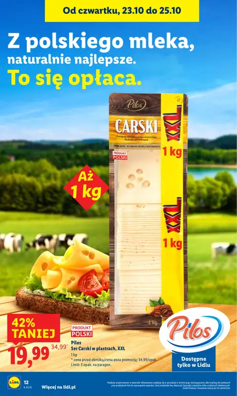 Lidl - gazetka promocyjna Oferta od czwartku od czwartku 23.10 do soboty 25.10 - strona 12