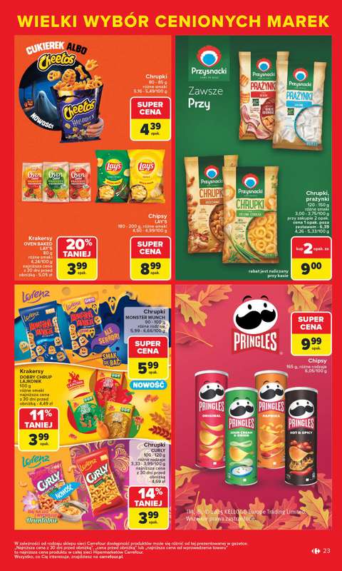 Carrefour - gazetka promocyjna Gazetka Markowe okazje cenowe od poniedzia艂ku od poniedzia艂ku 27.10 do soboty 08.11 - strona 25 Carrefour - gazetka promocyjna Gazetka Markowe okazje cenowe od poniedzia艂ku od poniedzia艂ku 27.10 do soboty 08.11 - strona 25