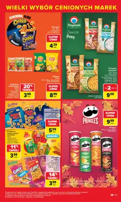 Carrefour - gazetka promocyjna Gazetka Markowe okazje cenowe od poniedziałku od poniedziałku 27.10 do soboty 08.11 - strona 25 Carrefour - gazetka promocyjna Gazetka Markowe okazje cenowe od poniedziałku od poniedziałku 27.10 do soboty 08.11 - strona 25