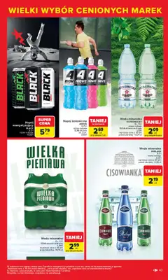 Carrefour - gazetka promocyjna Gazetka Markowe okazje cenowe od poniedziałku od poniedziałku 27.10 do soboty 08.11 - strona 45 Carrefour - gazetka promocyjna Gazetka Markowe okazje cenowe od poniedziałku od poniedziałku 27.10 do soboty 08.11 - strona 45