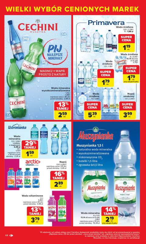 Carrefour - gazetka promocyjna Gazetka Markowe okazje cenowe od poniedzia艂ku od poniedzia艂ku 27.10 do soboty 08.11 - strona 46 Carrefour - gazetka promocyjna Gazetka Markowe okazje cenowe od poniedzia艂ku od poniedzia艂ku 27.10 do soboty 08.11 - strona 46