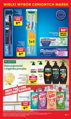 Carrefour - gazetka promocyjna Gazetka Markowe okazje cenowe od poniedziałku od poniedziałku 27.10 do soboty 08.11 - strona 53 Carrefour - gazetka promocyjna Gazetka Markowe okazje cenowe od poniedziałku od poniedziałku 27.10 do soboty 08.11 - strona 53