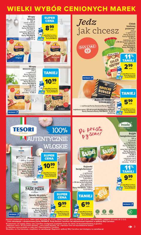 Carrefour - gazetka promocyjna Gazetka Markowe okazje cenowe od poniedzia艂ku od poniedzia艂ku 27.10 do soboty 08.11 - strona 5 Carrefour - gazetka promocyjna Gazetka Markowe okazje cenowe od poniedzia艂ku od poniedzia艂ku 27.10 do soboty 08.11 - strona 5