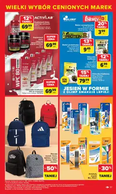 Carrefour - gazetka promocyjna Gazetka Markowe okazje cenowe od poniedziałku od poniedziałku 27.10 do soboty 08.11 - strona 59 Carrefour - gazetka promocyjna Gazetka Markowe okazje cenowe od poniedziałku od poniedziałku 27.10 do soboty 08.11 - strona 59