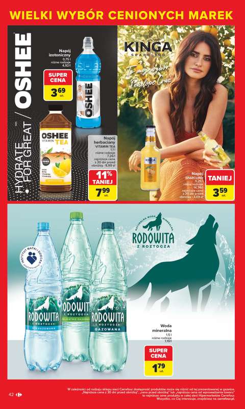 Carrefour - gazetka promocyjna Gazetka Markowe okazje cenowe od poniedziałku od poniedziałku 27.10 do soboty 08.11 - strona 44 Carrefour - gazetka promocyjna Gazetka Markowe okazje cenowe od poniedziałku od poniedziałku 27.10 do soboty 08.11 - strona 44