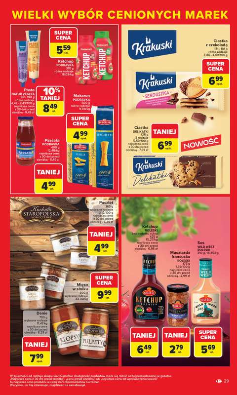 Carrefour - gazetka promocyjna Gazetka Markowe okazje cenowe od poniedzia艂ku od poniedzia艂ku 27.10 do soboty 08.11 - strona 31 Carrefour - gazetka promocyjna Gazetka Markowe okazje cenowe od poniedzia艂ku od poniedzia艂ku 27.10 do soboty 08.11 - strona 31