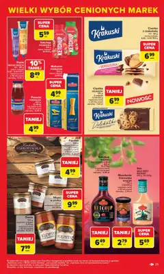 Carrefour - gazetka promocyjna Gazetka Markowe okazje cenowe od poniedziałku od poniedziałku 27.10 do soboty 08.11 - strona 31 Carrefour - gazetka promocyjna Gazetka Markowe okazje cenowe od poniedziałku od poniedziałku 27.10 do soboty 08.11 - strona 31