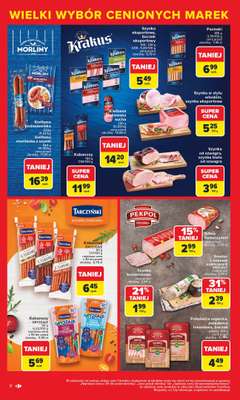 Carrefour - gazetka promocyjna Gazetka Markowe okazje cenowe od poniedziałku od poniedziałku 27.10 do soboty 08.11 - strona 10