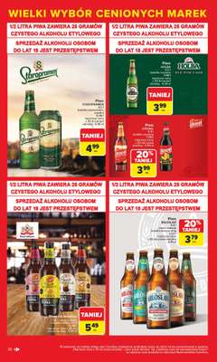 Carrefour - gazetka promocyjna Gazetka Markowe okazje cenowe od poniedziałku od poniedziałku 27.10 do soboty 08.11 - strona 38