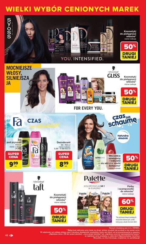 Carrefour - gazetka promocyjna Gazetka Markowe okazje cenowe od poniedzia艂ku od poniedzia艂ku 27.10 do soboty 08.11 - strona 48 Carrefour - gazetka promocyjna Gazetka Markowe okazje cenowe od poniedzia艂ku od poniedzia艂ku 27.10 do soboty 08.11 - strona 48
