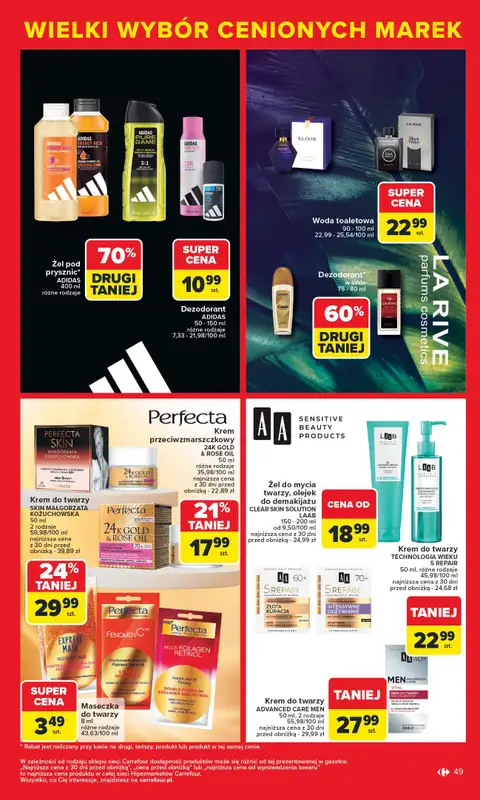 Carrefour - gazetka promocyjna Gazetka Markowe okazje cenowe od poniedziałku od poniedziałku 27.10 do soboty 08.11 - strona 51