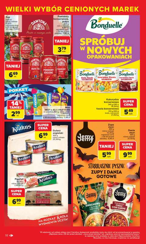 Carrefour - gazetka promocyjna Gazetka Markowe okazje cenowe od poniedzia艂ku od poniedzia艂ku 27.10 do soboty 08.11 - strona 34 Carrefour - gazetka promocyjna Gazetka Markowe okazje cenowe od poniedzia艂ku od poniedzia艂ku 27.10 do soboty 08.11 - strona 34