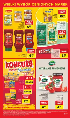 Carrefour - gazetka promocyjna Gazetka Markowe okazje cenowe od poniedziałku od poniedziałku 27.10 do soboty 08.11 - strona 21 Carrefour - gazetka promocyjna Gazetka Markowe okazje cenowe od poniedziałku od poniedziałku 27.10 do soboty 08.11 - strona 21