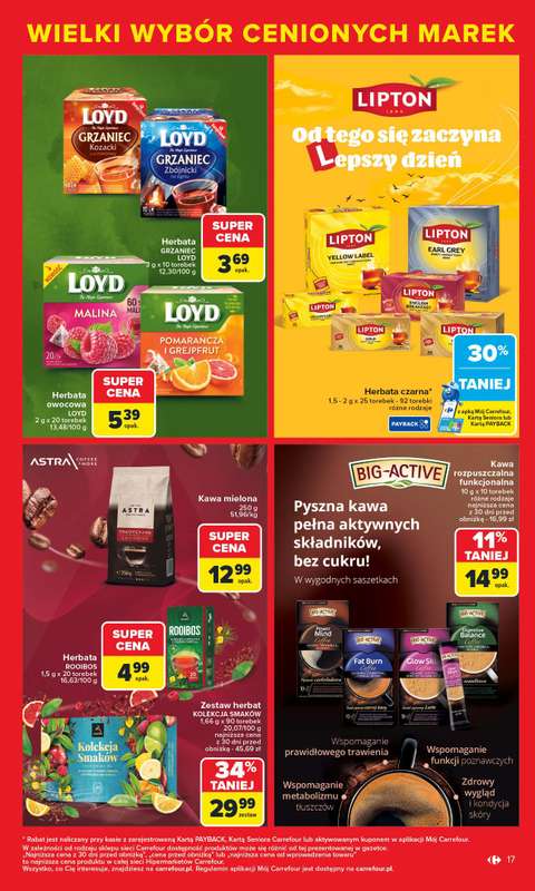 Carrefour - gazetka promocyjna Gazetka Markowe okazje cenowe od poniedziałku od poniedziałku 27.10 do soboty 08.11 - strona 19