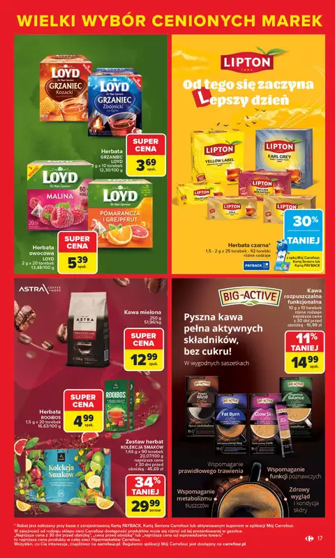 Carrefour - gazetka promocyjna Gazetka Markowe okazje cenowe od poniedziałku od poniedziałku 27.10 do soboty 08.11 - strona 19