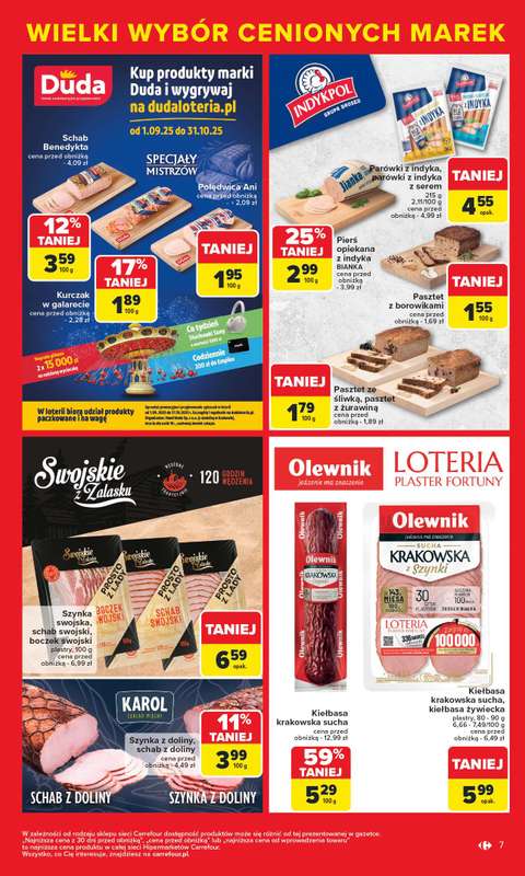 Carrefour - gazetka promocyjna Gazetka Markowe okazje cenowe od poniedzia艂ku od poniedzia艂ku 27.10 do soboty 08.11 - strona 9 Carrefour - gazetka promocyjna Gazetka Markowe okazje cenowe od poniedzia艂ku od poniedzia艂ku 27.10 do soboty 08.11 - strona 9