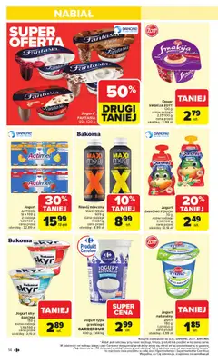 Carrefour Market - gazetka promocyjna Gazetka Carrefour Market od poniedziałku od poniedziałku 27.10 do piątku 31.10 - strona 16 Carrefour Market - gazetka promocyjna Gazetka Carrefour Market od poniedziałku od poniedziałku 27.10 do piątku 31.10 - strona 16