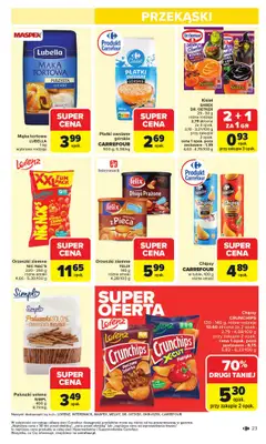 Carrefour Market - gazetka promocyjna Gazetka Carrefour Market od poniedziałku od poniedziałku 27.10 do piątku 31.10 - strona 25 Carrefour Market - gazetka promocyjna Gazetka Carrefour Market od poniedziałku od poniedziałku 27.10 do piątku 31.10 - strona 25