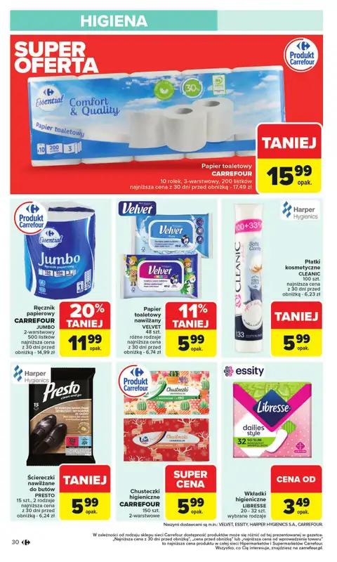 Carrefour Market - gazetka promocyjna Gazetka Carrefour Market od poniedziałku od poniedziałku 27.10 do piątku 31.10 - strona 32