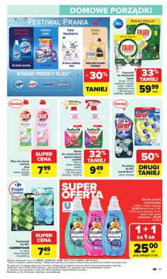 Carrefour Market - gazetka promocyjna Gazetka Carrefour Market od poniedziałku od poniedziałku 27.10 do piątku 31.10 - strona 33