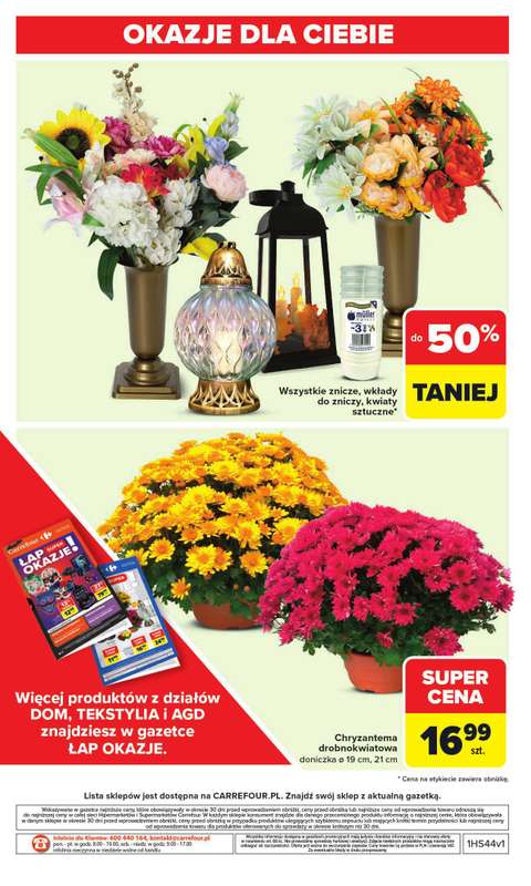 Carrefour Market - gazetka promocyjna Gazetka Carrefour Market od poniedzia艂ku od poniedzia艂ku 27.10 do pi膮tku 31.10 - strona 42 Carrefour Market - gazetka promocyjna Gazetka Carrefour Market od poniedzia艂ku od poniedzia艂ku 27.10 do pi膮tku 31.10 - strona 42