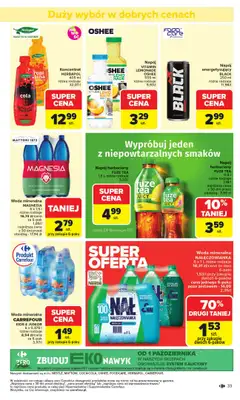 Carrefour Market - gazetka promocyjna Gazetka Carrefour Market od poniedziałku od poniedziałku 27.10 do piątku 31.10 - strona 35 Carrefour Market - gazetka promocyjna Gazetka Carrefour Market od poniedziałku od poniedziałku 27.10 do piątku 31.10 - strona 35