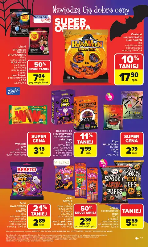 Carrefour Market - gazetka promocyjna Gazetka Carrefour Market od poniedziałku od poniedziałku 27.10 do piątku 31.10 - strona 39