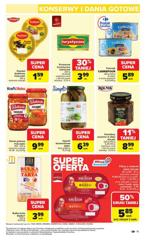 Carrefour - gazetka promocyjna Gazetka Carrefour od poniedzia艂ku od poniedzia艂ku 27.10 do pi膮tku 31.10 - strona 21 Carrefour - gazetka promocyjna Gazetka Carrefour od poniedzia艂ku od poniedzia艂ku 27.10 do pi膮tku 31.10 - strona 21