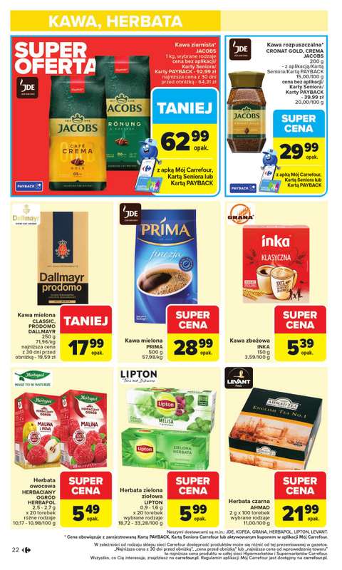 Carrefour - gazetka promocyjna Gazetka Carrefour od poniedzia艂ku od poniedzia艂ku 27.10 do pi膮tku 31.10 - strona 24 Carrefour - gazetka promocyjna Gazetka Carrefour od poniedzia艂ku od poniedzia艂ku 27.10 do pi膮tku 31.10 - strona 24