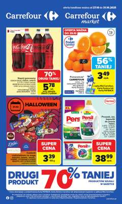 Carrefour - gazetka promocyjna Gazetka Carrefour od poniedziałku od poniedziałku 27.10 do piątku 31.10 Carrefour - gazetka promocyjna Gazetka Carrefour od poniedziałku od poniedziałku 27.10 do piątku 31.10