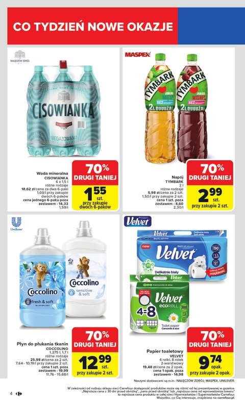 Carrefour - gazetka promocyjna Gazetka Carrefour od poniedzia艂ku od poniedzia艂ku 27.10 do pi膮tku 31.10 - strona 6 Carrefour - gazetka promocyjna Gazetka Carrefour od poniedzia艂ku od poniedzia艂ku 27.10 do pi膮tku 31.10 - strona 6