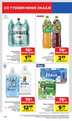 Carrefour - gazetka promocyjna Gazetka Carrefour od poniedziałku od poniedziałku 27.10 do piątku 31.10 - strona 6 Carrefour - gazetka promocyjna Gazetka Carrefour od poniedziałku od poniedziałku 27.10 do piątku 31.10 - strona 6