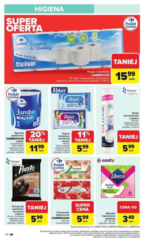 Carrefour - gazetka promocyjna Gazetka Carrefour od poniedzia艂ku od poniedzia艂ku 27.10 do pi膮tku 31.10 - strona 32 Carrefour - gazetka promocyjna Gazetka Carrefour od poniedzia艂ku od poniedzia艂ku 27.10 do pi膮tku 31.10 - strona 32