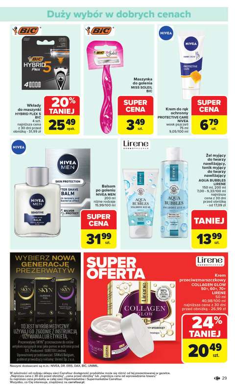 Carrefour - gazetka promocyjna Gazetka Carrefour od poniedziałku od poniedziałku 27.10 do piątku 31.10 - strona 31 Carrefour - gazetka promocyjna Gazetka Carrefour od poniedziałku od poniedziałku 27.10 do piątku 31.10 - strona 31