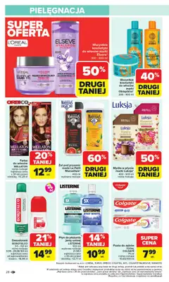 Carrefour - gazetka promocyjna Gazetka Carrefour od poniedziałku od poniedziałku 27.10 do piątku 31.10 - strona 30 Carrefour - gazetka promocyjna Gazetka Carrefour od poniedziałku od poniedziałku 27.10 do piątku 31.10 - strona 30