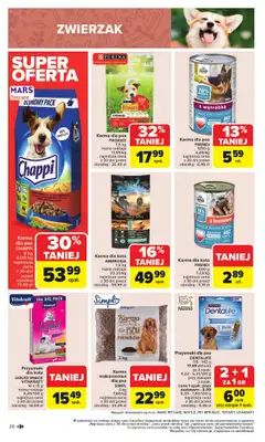Carrefour - gazetka promocyjna Gazetka Carrefour od poniedziałku od poniedziałku 27.10 do piątku 31.10 - strona 28 Carrefour - gazetka promocyjna Gazetka Carrefour od poniedziałku od poniedziałku 27.10 do piątku 31.10 - strona 28
