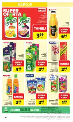 Carrefour - gazetka promocyjna Gazetka Carrefour od poniedziałku od poniedziałku 27.10 do piątku 31.10 - strona 34 Carrefour - gazetka promocyjna Gazetka Carrefour od poniedziałku od poniedziałku 27.10 do piątku 31.10 - strona 34
