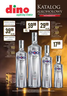 Dino - gazetka promocyjna Katalog alkoholowy od poniedziałku 27.10 do piątku 31.10