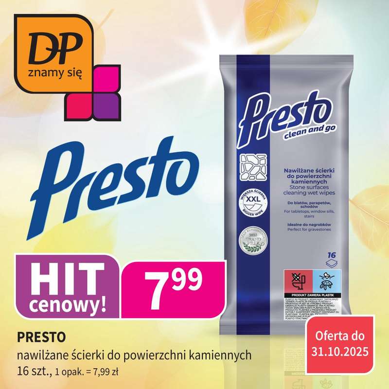 Drogerie Polskie - gazetka promocyjna Promocje Klub DP  do piątku 31.10