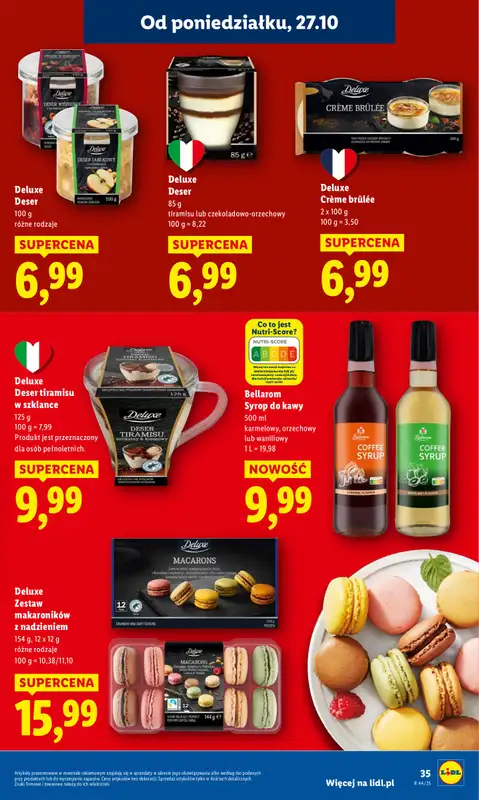Lidl - gazetka promocyjna Oferta od poniedziałku od poniedziałku 27.10 do środy 29.10 - strona 39