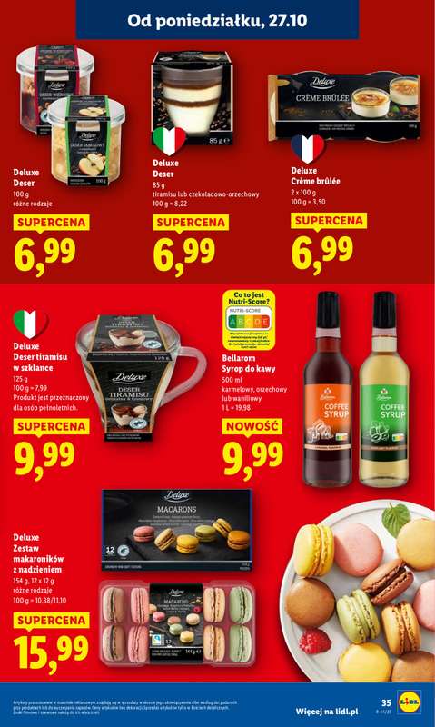 Lidl - gazetka promocyjna Oferta od poniedzia艂ku od poniedzia艂ku 27.10 do 艣rody 29.10 - strona 39 Lidl - gazetka promocyjna Oferta od poniedzia艂ku od poniedzia艂ku 27.10 do 艣rody 29.10 - strona 39
