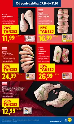 Lidl - gazetka promocyjna Oferta od poniedziałku od poniedziałku 27.10 do środy 29.10 - strona 29 Lidl - gazetka promocyjna Oferta od poniedziałku od poniedziałku 27.10 do środy 29.10 - strona 29
