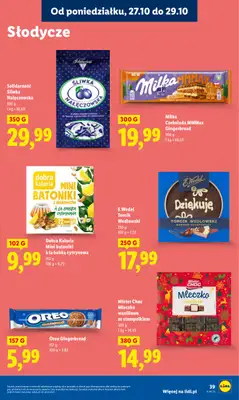 Lidl - gazetka promocyjna Oferta od poniedziałku od poniedziałku 27.10 do środy 29.10 - strona 43 Lidl - gazetka promocyjna Oferta od poniedziałku od poniedziałku 27.10 do środy 29.10 - strona 43